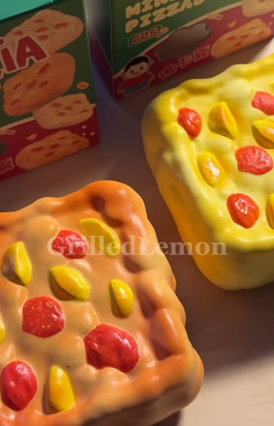 Garlic Toasted Focaccia Pizza Bread Squishy