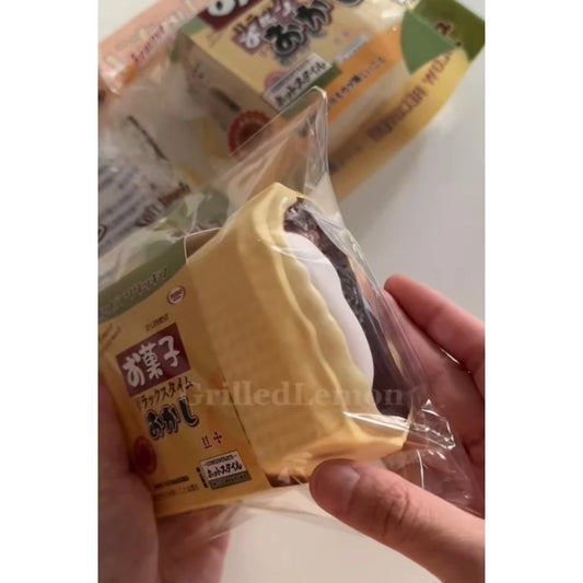 Jumbo Biscuit Wafer Ice Cream Squishy