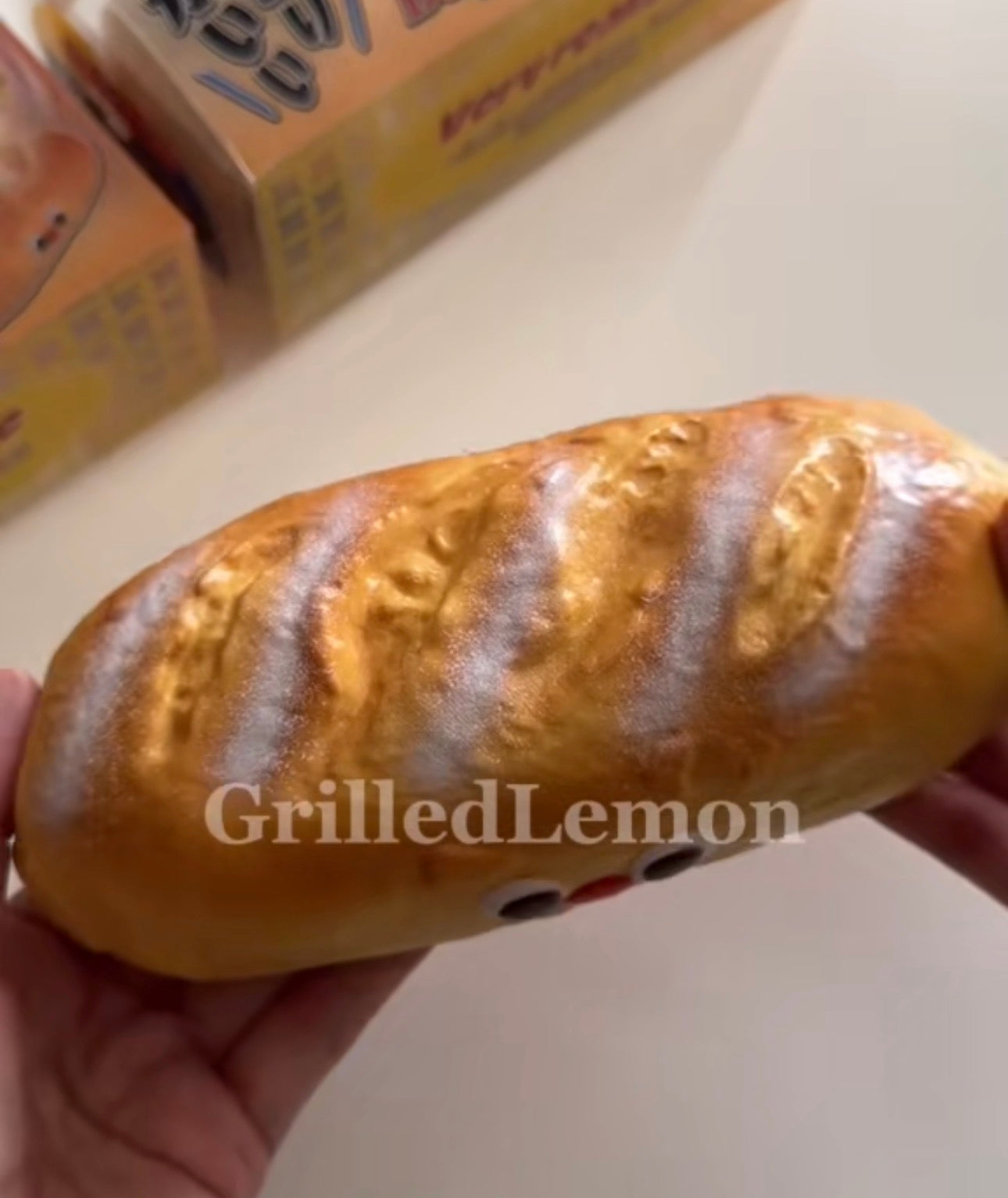 Mido Rednose - Jumbo French Loaf Baguette Bread Squishy