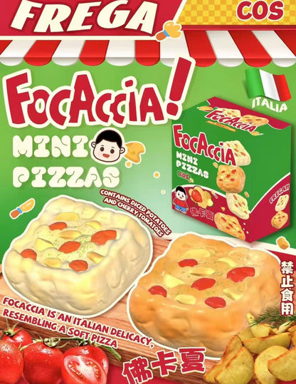 Garlic Toasted Focaccia Pizza Bread Squishy