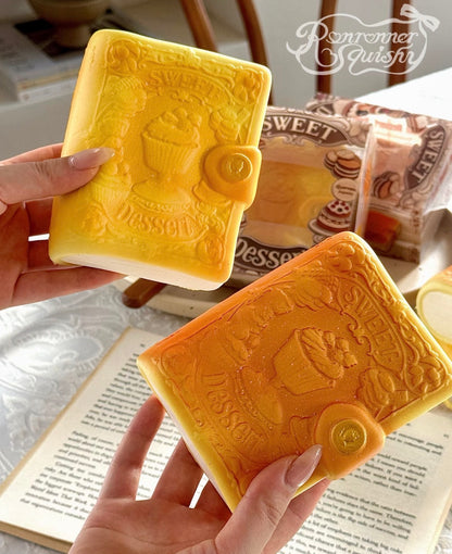 Fluffy Realistic Wheat Bread Journal Book Squishy