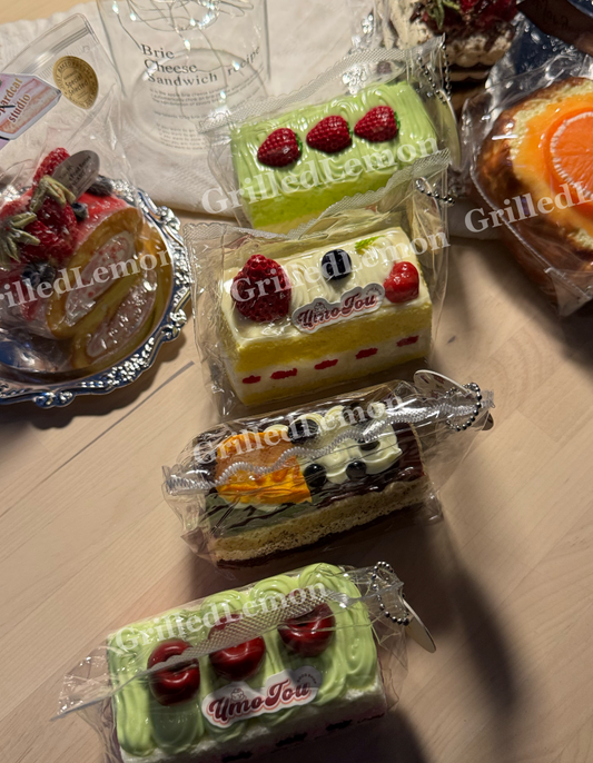 3 Flavours! Jumbo Dessert Style Layered Cake Taba Squishy
