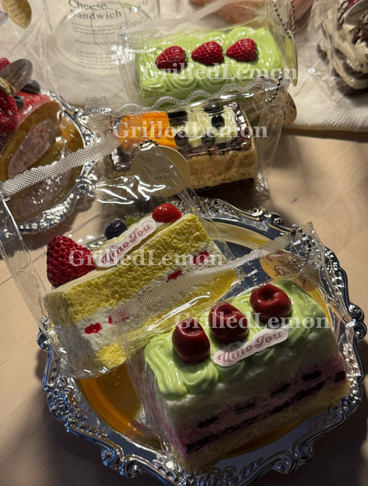 3 Flavours! Jumbo Dessert Style Layered Cake Taba Squishy