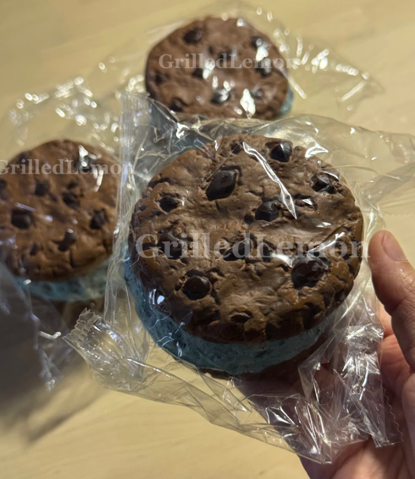 Mint Chocolate Filled Sandwich Cookie Squishy
