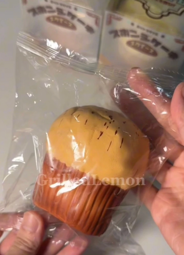 3 Flavours! Round Paper Icing Cupcake Squishy