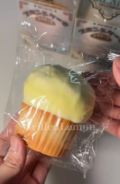 3 Flavours! Round Paper Icing Cupcake Squishy