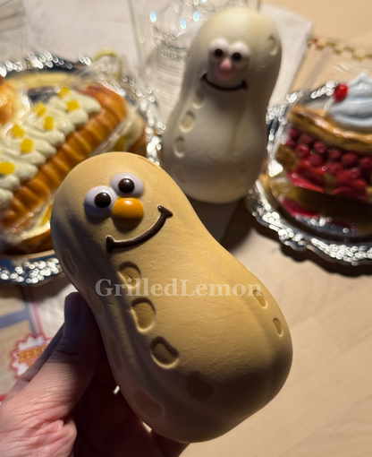2 Colours! Creamy Peanut Brother Mascot Squishy