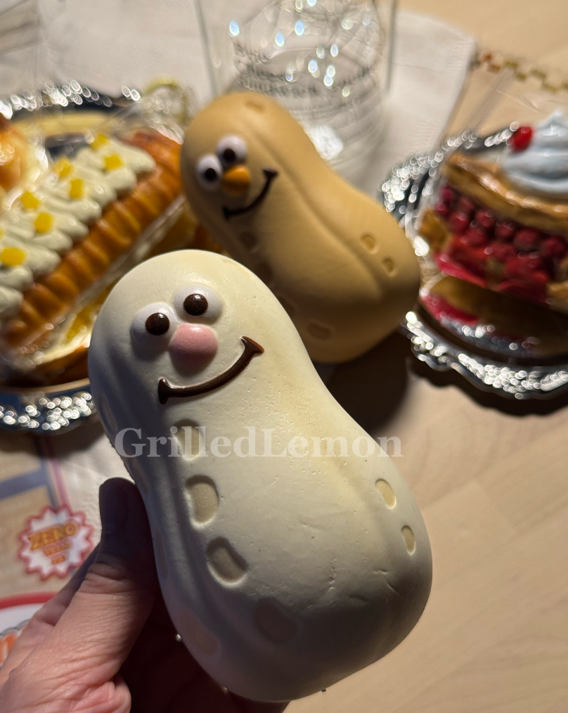 2 Colours! Creamy Peanut Brother Mascot Squishy