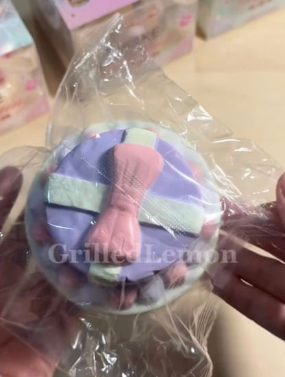 4 Colours! Slow Rising Soft Cute Mini Tiered Birthday Cake Squishy
