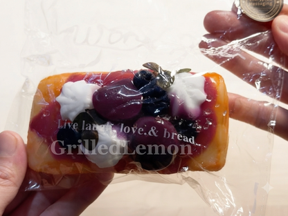 Blackcurrent Mille-Feuille Pastry Taba Squishy