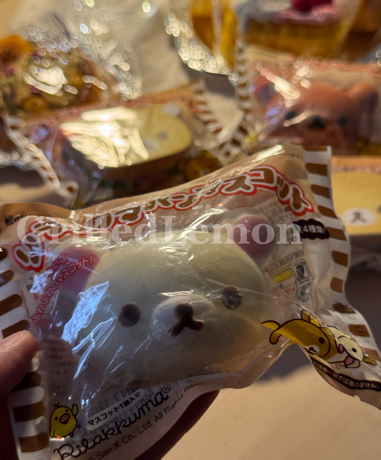 4 Designs! Vintage Rilakkuma Korilakkuma Sandwich & Bread Squishy