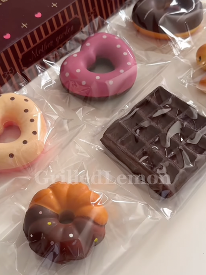 Set of 6 - Vintage MotherGarden Chocolate Sweets Series Full Set