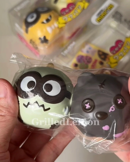 Minions x I-Bloom WakePan Halloween Share Bread Chigiri Squishy