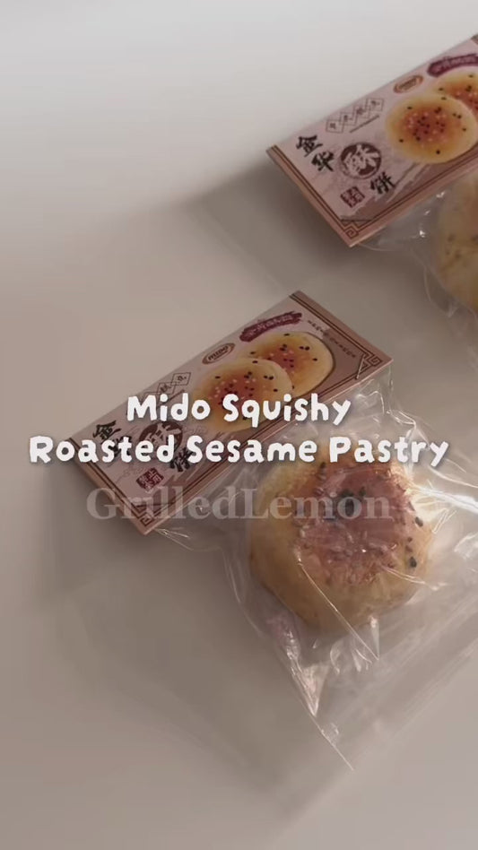 Realistic Sesame Mini Pastry Bun
