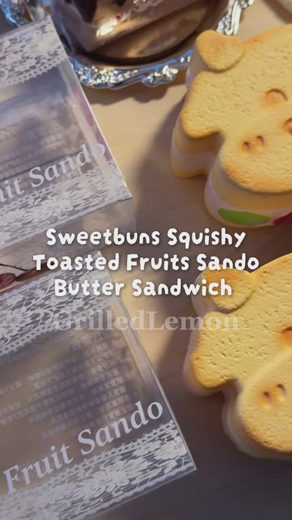 Toasted Fruits Sando Butter Sandwich