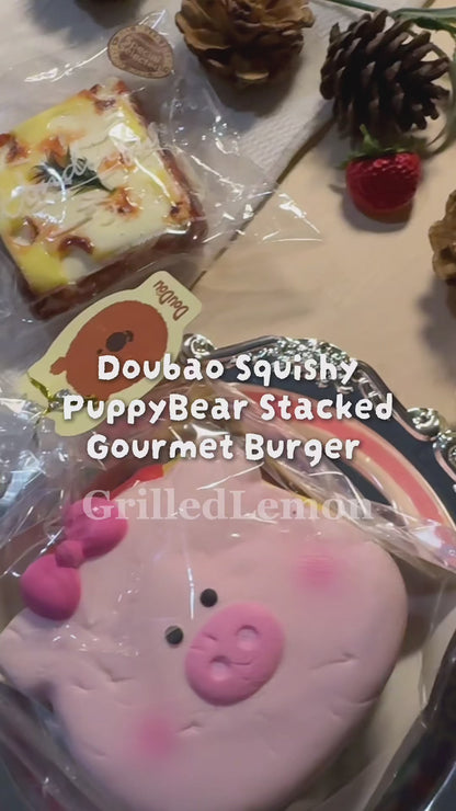 Doubao Jumbo Hamburger Mascot Squishy