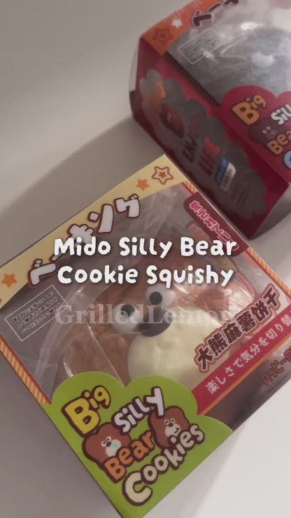 Fluffy Realistic Jumbo Silly Bear Squishy (Lightly Toasted)