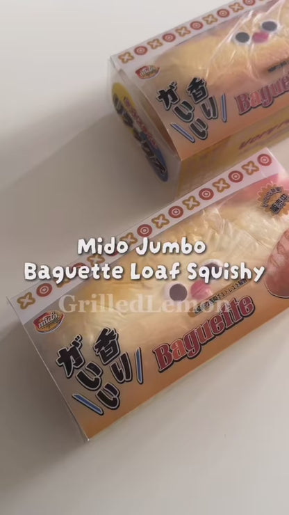 Mido Rednose - Jumbo French Loaf Baguette Bread Squishy