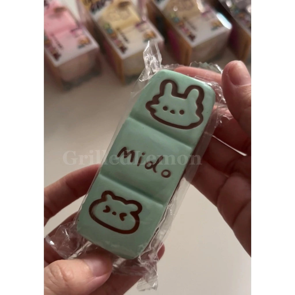 5 Flavours! Animal Cream Cookie Sandwich Chocolate Bar Biscuit Squishy
