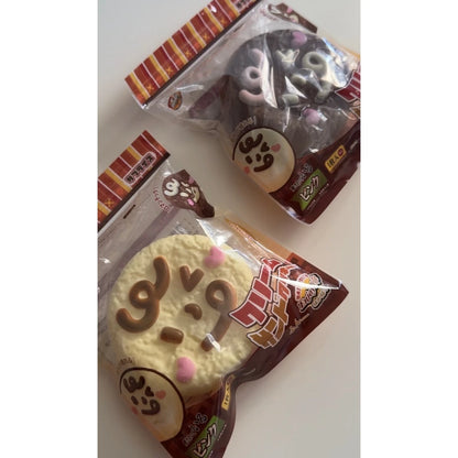 2 Colours! Sugar Coated Icing Vanilla Chocolate Cookie Girl