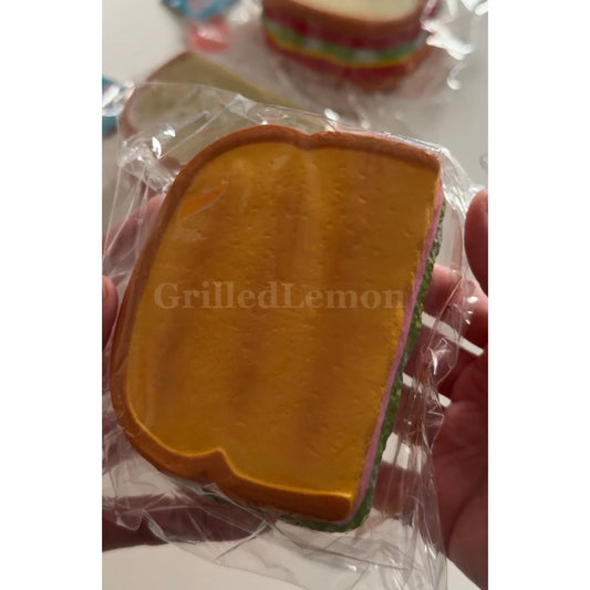 3 Colours! Inspired Sunny's Kitchen Realistic BLT Sandwich Squishy