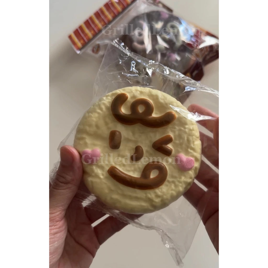 2 Colours! Sugar Coated Icing Vanilla Chocolate Cookie Girl
