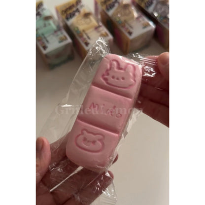 5 Flavours! Animal Cream Cookie Sandwich Chocolate Bar Biscuit Squishy