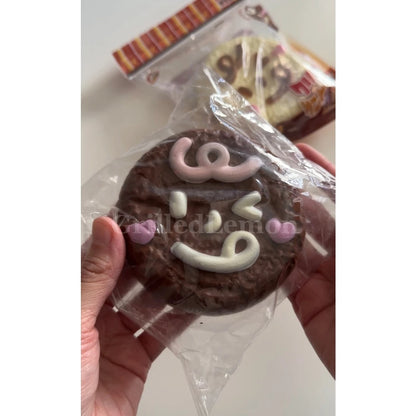 2 Colours! Sugar Coated Icing Vanilla Chocolate Cookie Girl
