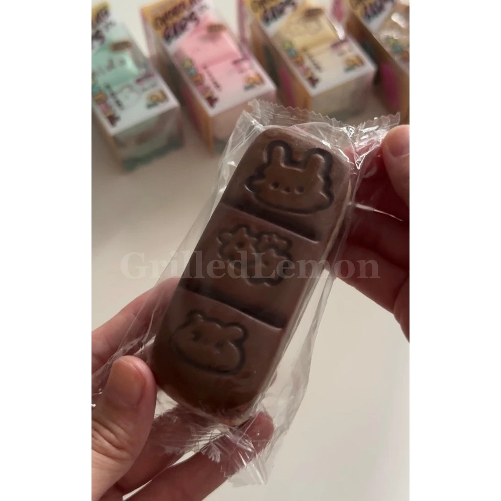 5 Flavours! Animal Cream Cookie Sandwich Chocolate Bar Biscuit Squishy