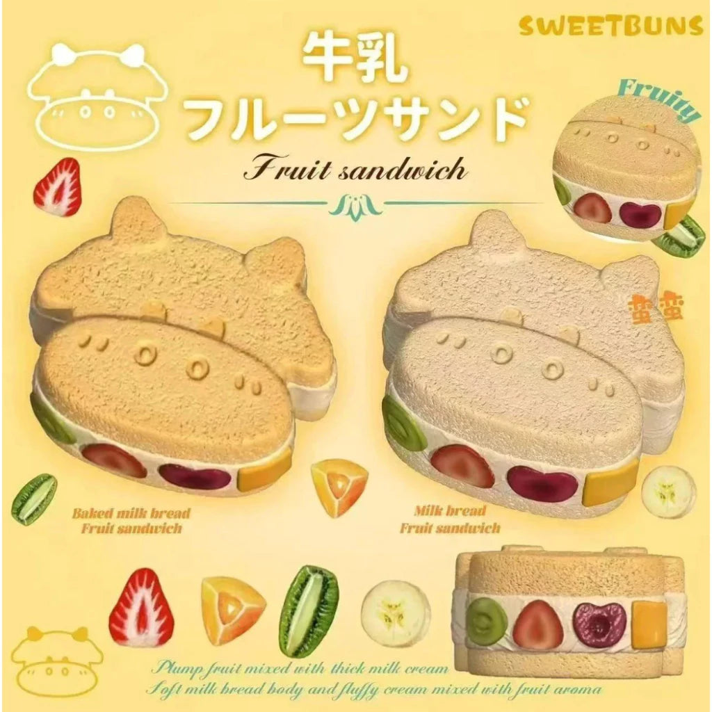 Toasted Fruits Sando Butter Sandwich